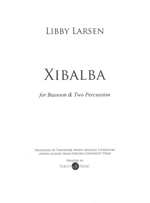 Larsen: Xibalba