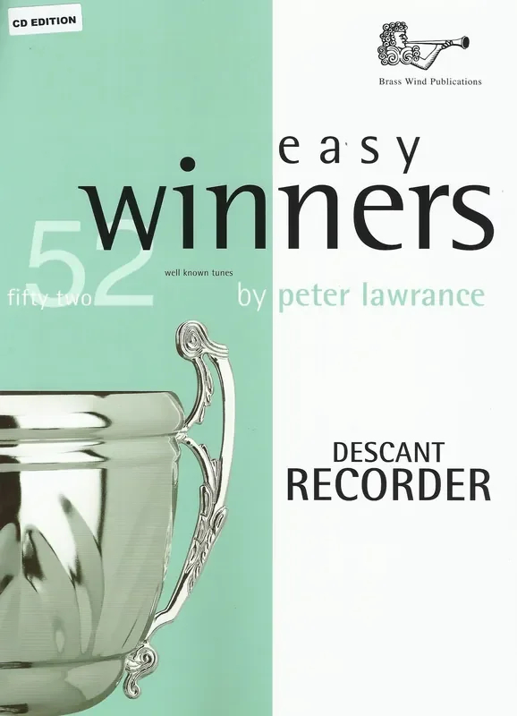 Lawrance Easy Winners for Descant Recorder – CD Edition