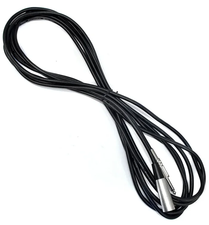 Leem 20ft Instrument Cable (1/4″ Straight TS – Male XLR)