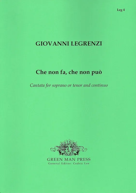 Legrenzi Che non fa, che non può
