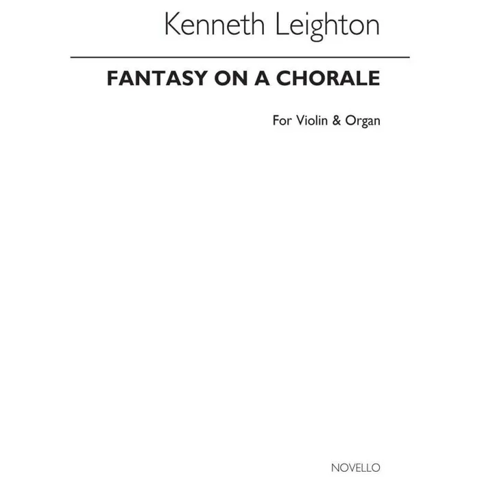 Leighton, Kenneth – Fantasy On A Chorale Op.80
