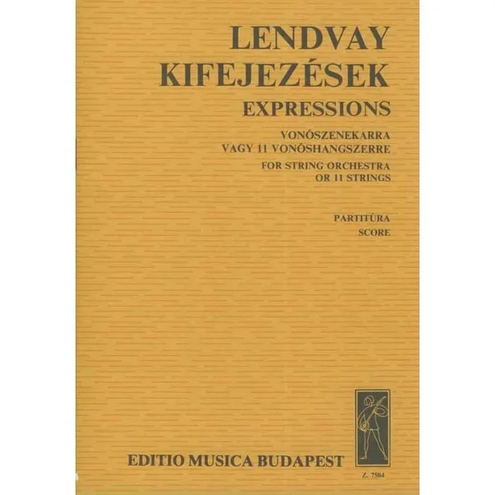 Lendvay, Kamilló – Expressions