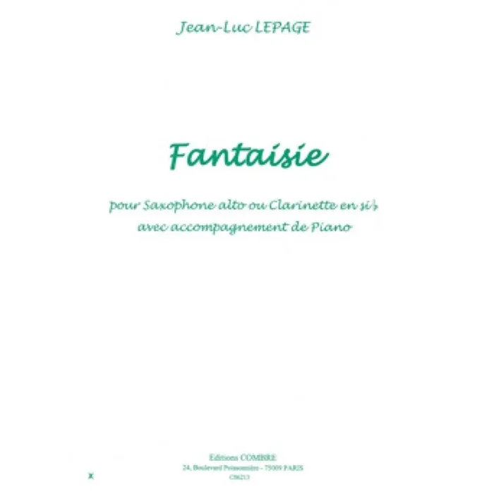 Lepage, Jean-Luc – Fantaisie