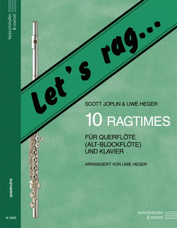 Let’s Rag… 10 Ragtimes for Piano & Flute