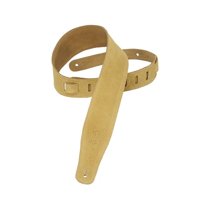 Levy‘s MS26 2.5inch Suede Guitar Strap, Tan