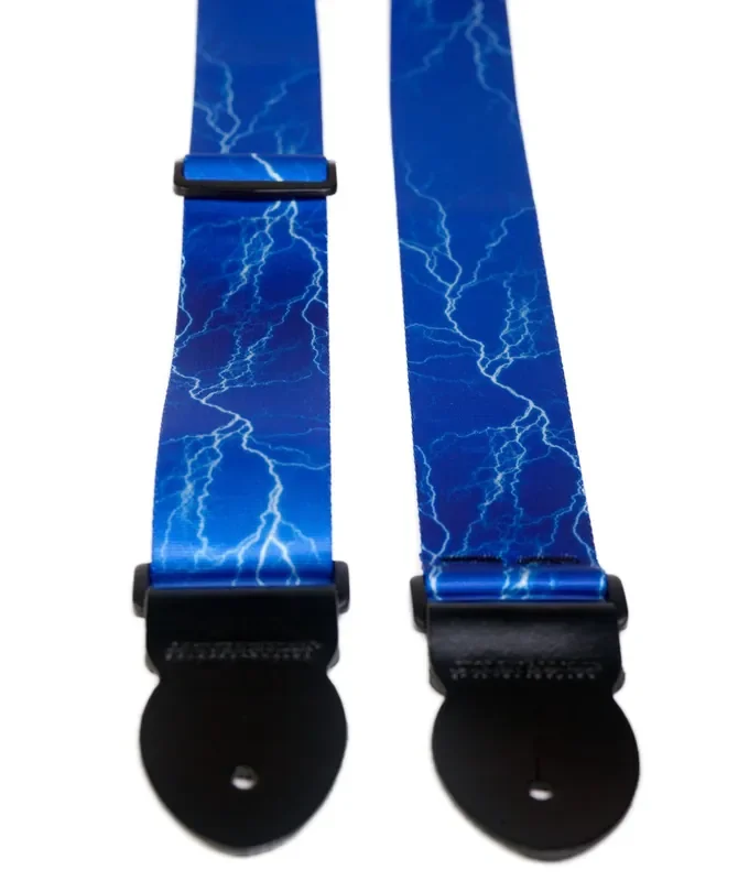 LG 2″ Lightning Webbed Guitar Strap