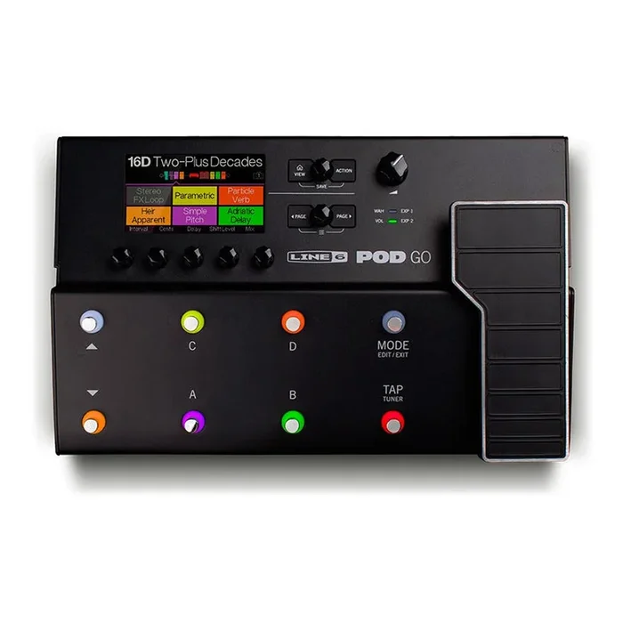 Line 6 Pod Go guitar effects processor pedal