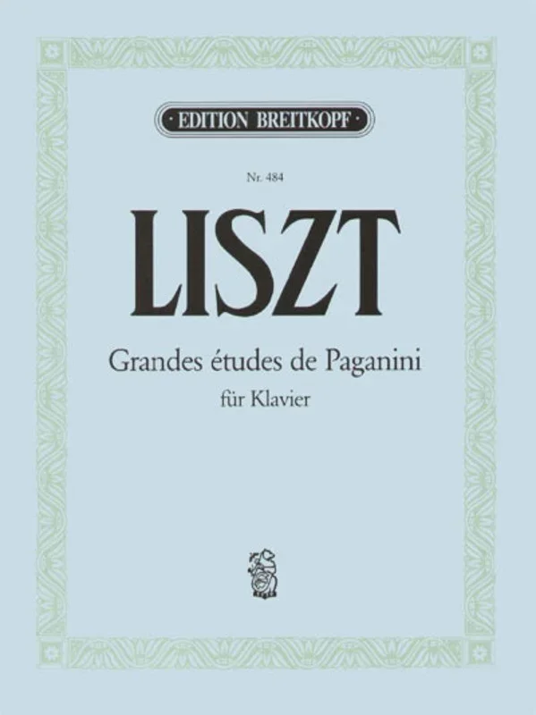 Liszt – 6 Paganini Studies (Softcover Book)