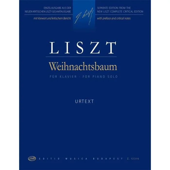 Liszt Ferenc – Weihnachtsbaum (nos 1-12)