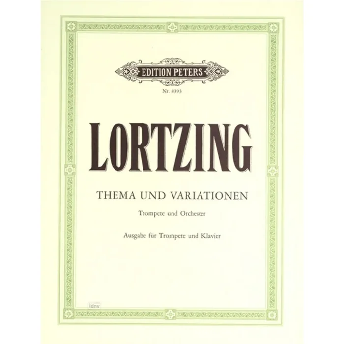 Lortzing, Albert – Theme and Variations