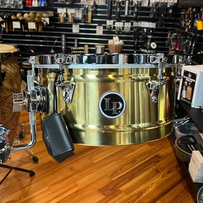 LP Latin Percussion LP6513-B Brass Banda 13 ” Drumset Timbale w/ Mount *IN STOCK*