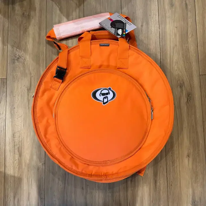 Ltd Edition Orange Protection Racket 22” Deluxe Cymbal Case – Rucksack Straps