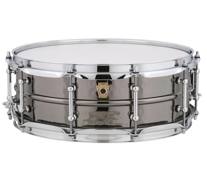 Ludwig Black Beauty 14 ” x 5 ” Snare Drum (Hammered Shell, Tube Lugs)