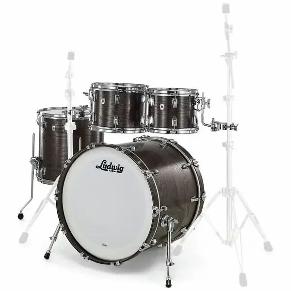 Ludwig Classic Oak 22” Drum Kit 4 Piece – Smoke