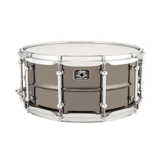 Ludwig Universal Brass Snare drum 14 x 6.5″ – Chrome Hardware