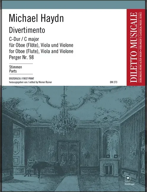 M. Haydn: Divertimento à 3 in C Major, MH 179, P 98