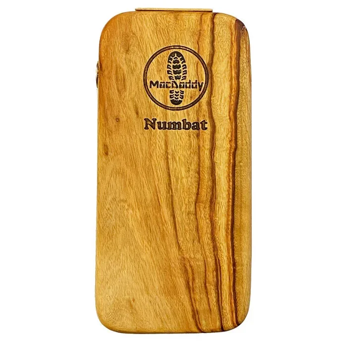 Macdaddy MDN1 “Numbat” Stomp Box in Natural Finish