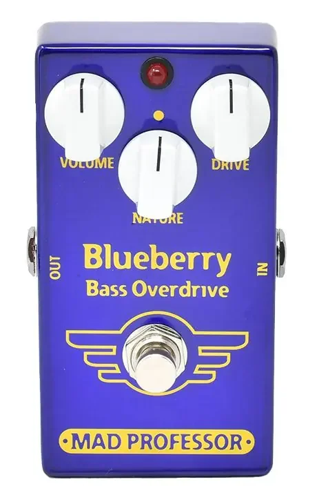Mad Professor Blueberry Bass Overdrive – Warm, Vintage-Style Bass Drive Pedal