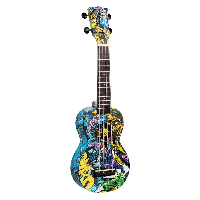 Mahalo Art II Series Soprano Ukulele ‘Graffiti’