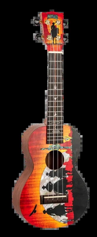 Mahalo Artist Elite Wild West Concert Ukulele