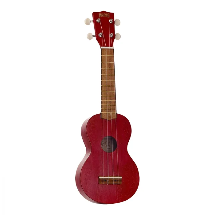 Mahalo Ukulele Kahiko MK1 Transparent Red