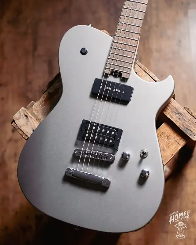 Manson Guitar Works by Cort – Meta Series MBM-2P – Starlight Silver