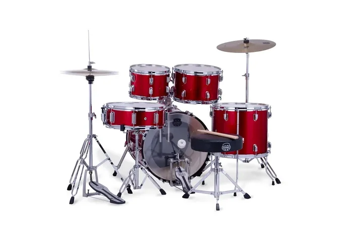 Mapex Comet Drum Kit with 20″ Bass Drum (Includes Cymbals, Hardware and Stool)