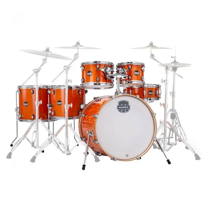 Mapex Mars Maple “Studioease” Drum Kit Shell Pack – Gloss Amber