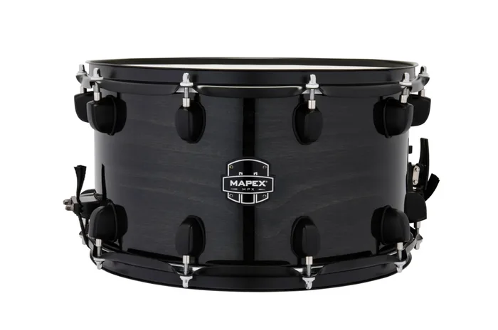 Mapex MPX Maple/Poplar Hybrid Shell Snare Drum Black 14×8″