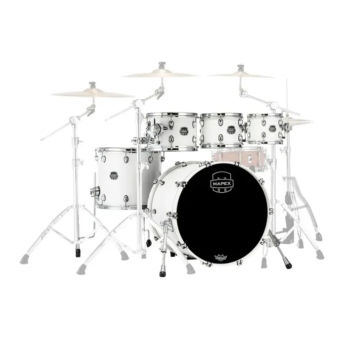 Mapex Saturn Drum Kit Shell Pack – Satin White *FREE 8″ TOM*