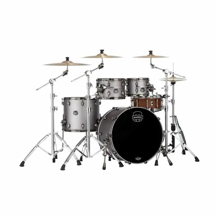 Mapex Saturn Evolution Drum Kit Shell Pack 22″ – Gun Metal Grey