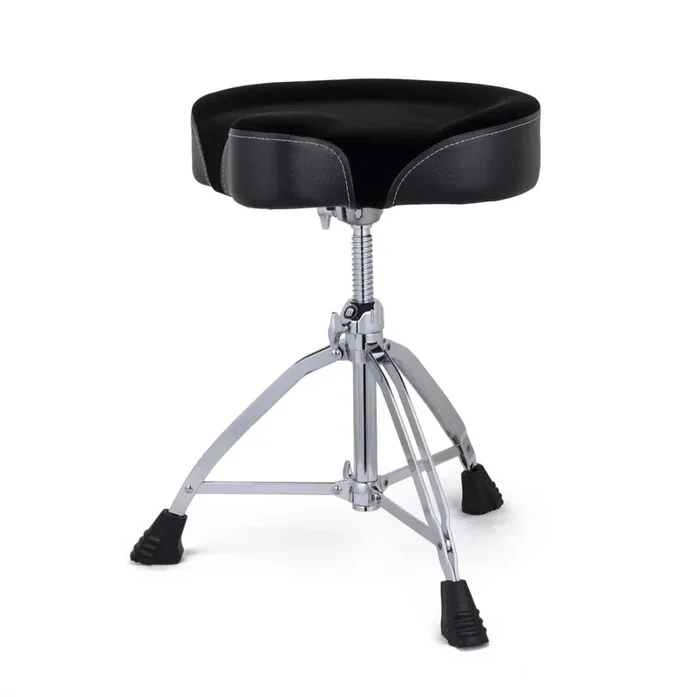 MAPEX T865 SADDLE TOP DOUBLE BRACED DRUM THRONE WITH BLACK CLOTH TOP