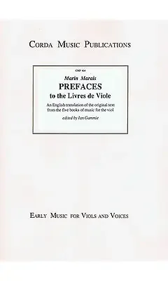 Marais Preface Livre de Viole (English translation)