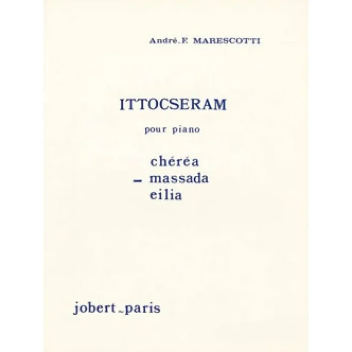 Marescotti, André-François – Ittocseram – Massada