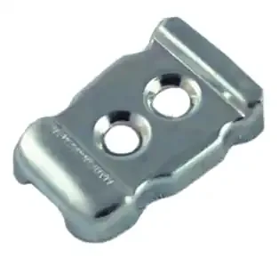 Marshall Handle Clip Inner Zinc Plated End Cap