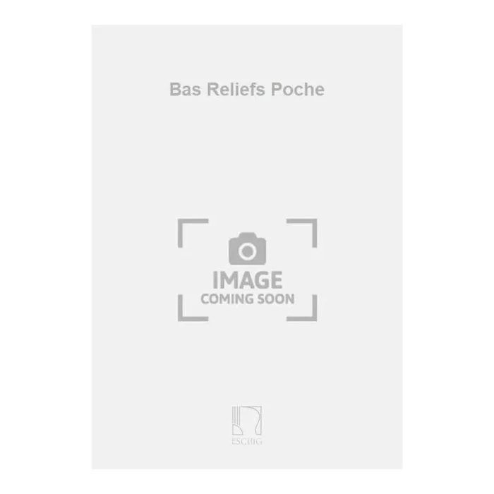 Martelli, Henri – Bas Reliefs Poche