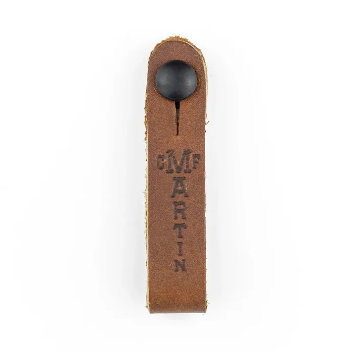 Martin Acoustic Guitar Strap Headstock Tie, Brown