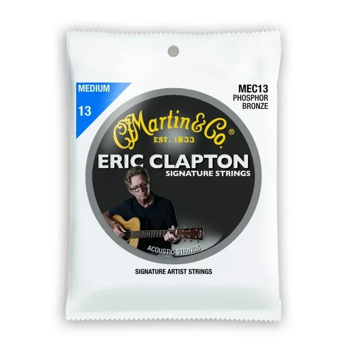 Martin Clapton‘s Choice Phosphor Bronze 13-56 Acoustic Guitar Strings, Medium