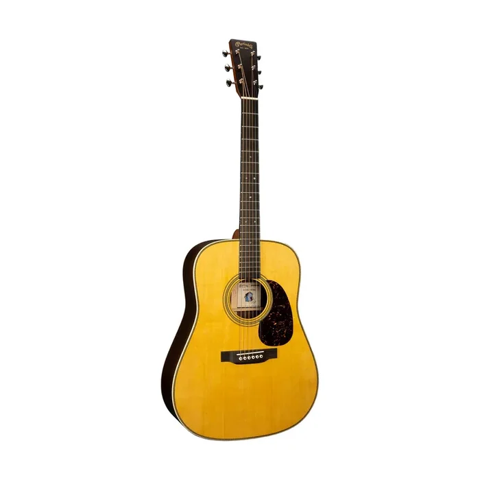 Martin D-28 Billy Strings Signature Acoustic Guitar, Natural w/Antique Toner