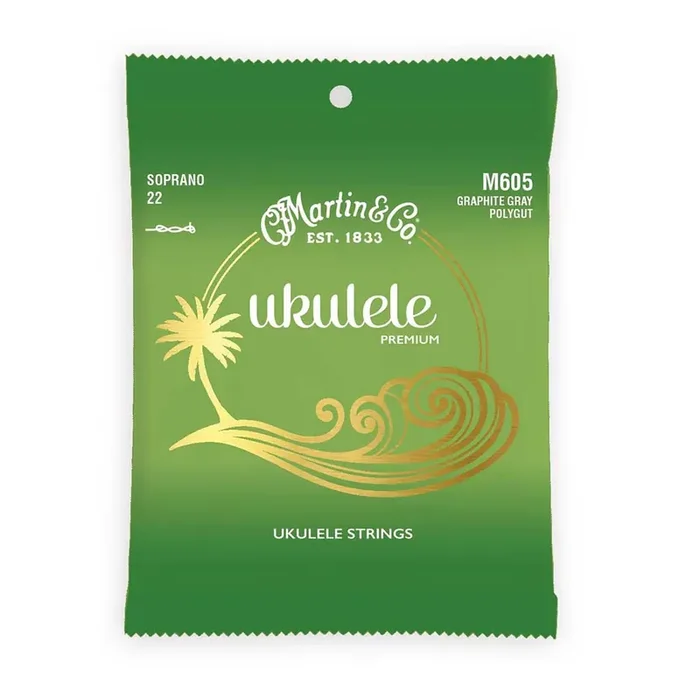 Martin M605 Ukulele Premium Polygut Strings, Soprano