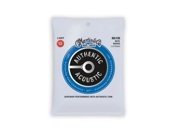 Martin Strings : Martin Authentic 12 String Light 12-54 80/20