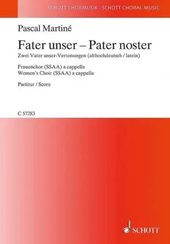 Martiné : Pater noster (Schott)
