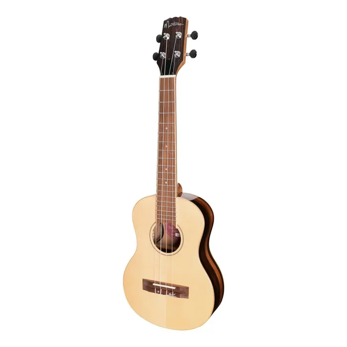 Martinez ‘Southern Belle’ 7-Series Solid Spruce Top Acoustic-Electric Tenor Ukulele With Hard Case (Natural Gloss)