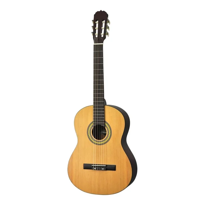 Martinez Full Size Beginner Classical Guitar (Natural Satin)