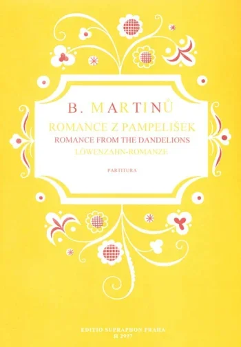 Martinu : Romance from the Dandelions, The (Cz-G-E) : Choral: (Barenreiter)