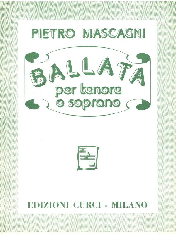 Mascagni: Ballata