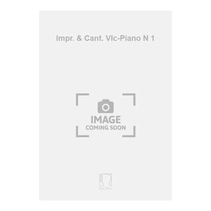 Maurat, Edmond – Impr. & Cant. Vlc-Piano N 1