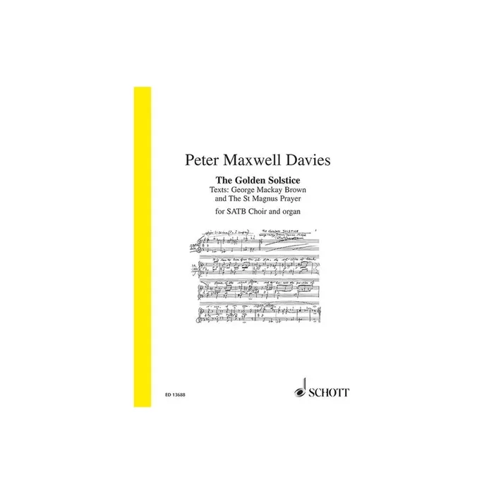 Maxwell Davies, Sir Peter – The Golden Solstice op. 337