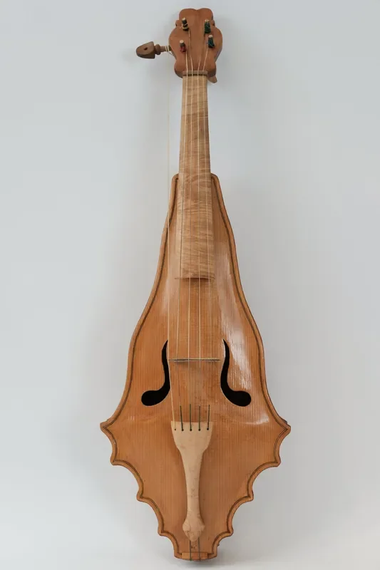 Medieval Fiddle after da Vinci by Fabio Chiari
