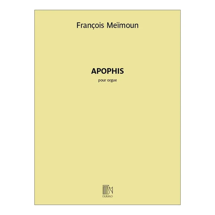 Meïmoun, François – Apophis
